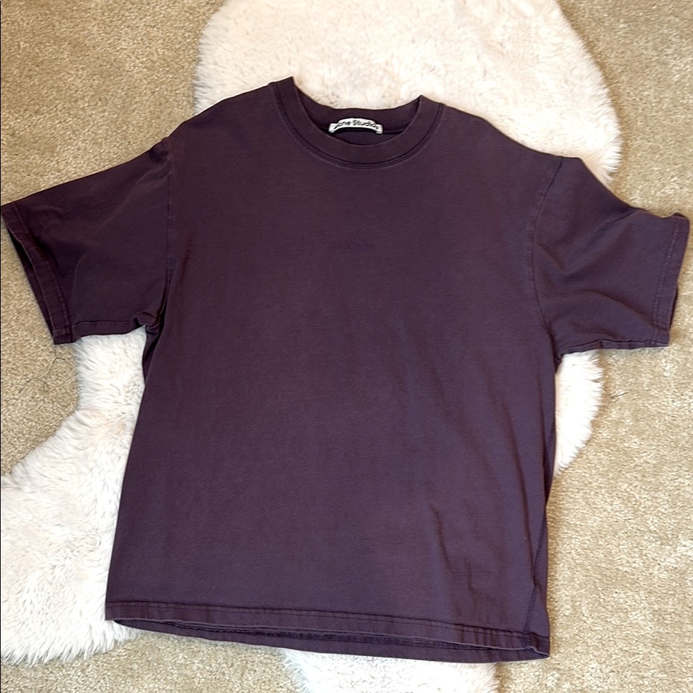 Acne Studios Gray-Purple T-Shirt - Men’s Size S (Unisex Fit)